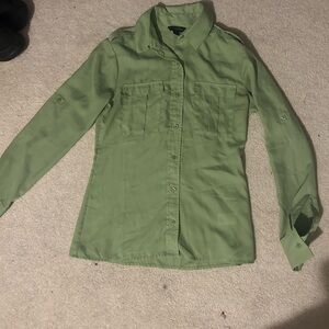 Banana Republic Sage Green Shirt